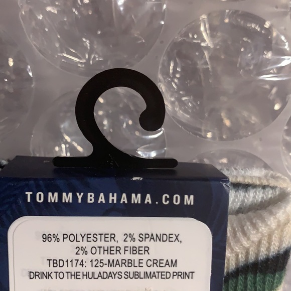 Tommy Bahama Drink To The Huladays Sublimated Sock - Picture 8 of 10